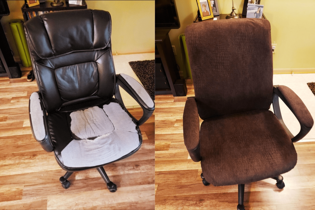 How To Reupholster An Office Chair Beginner