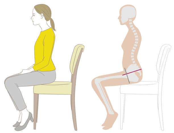 You should sit in the right posture