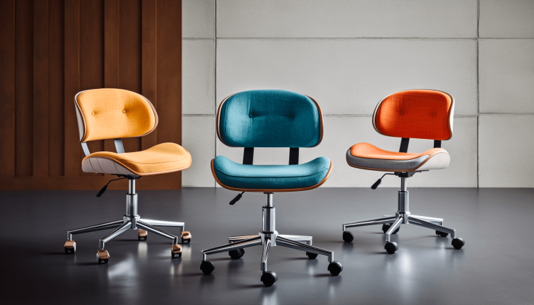 Explore the features of fabric and leather office chair