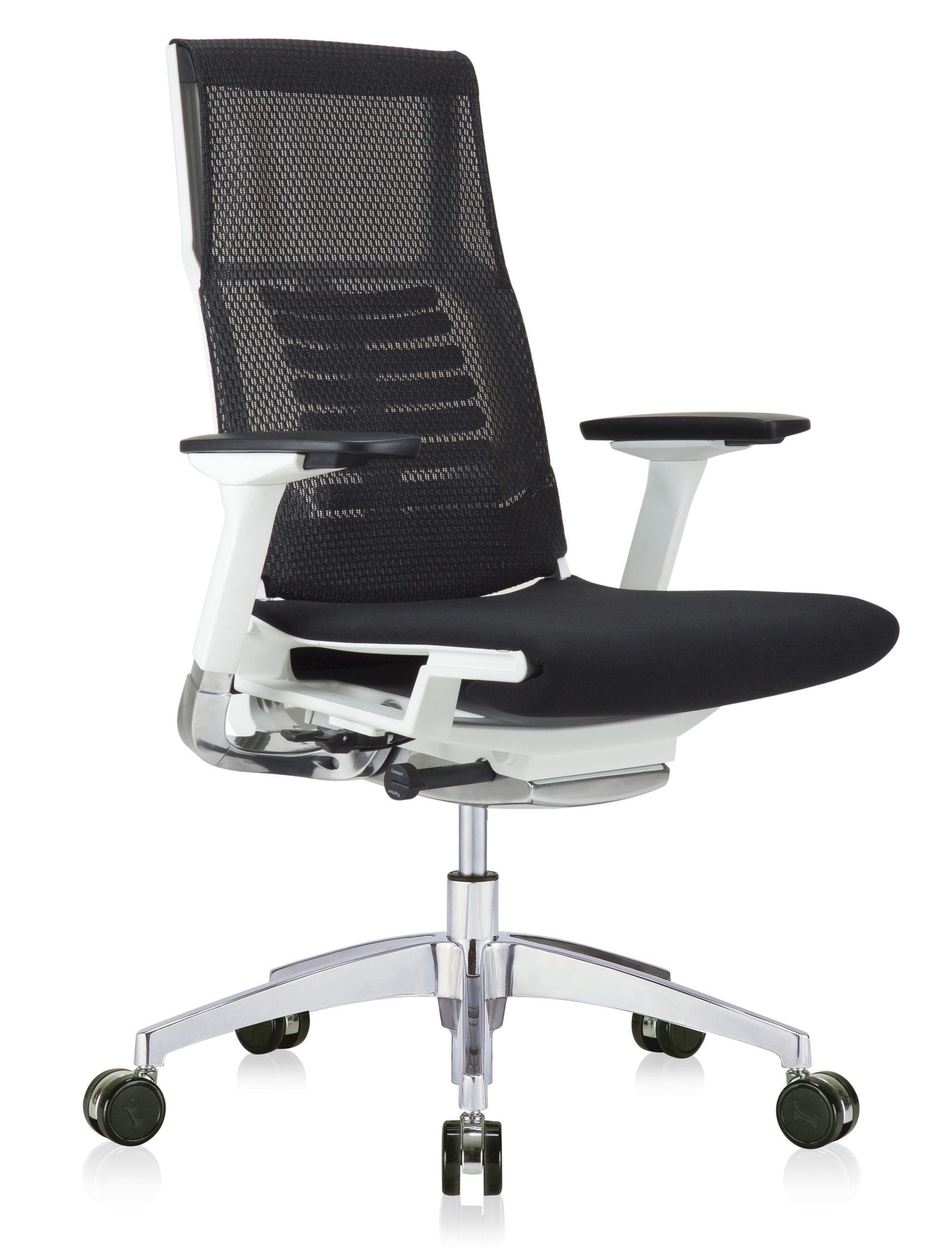 Powerfit Mesh Chair with Fabric Seat